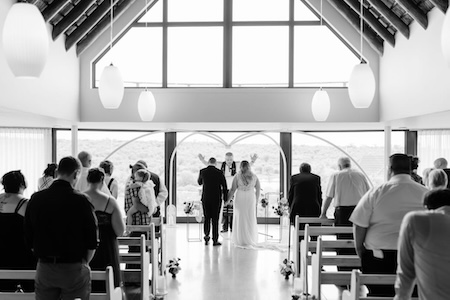 Wedding ceremony by Dr. Gerrit Rademeyer in Rawsonville