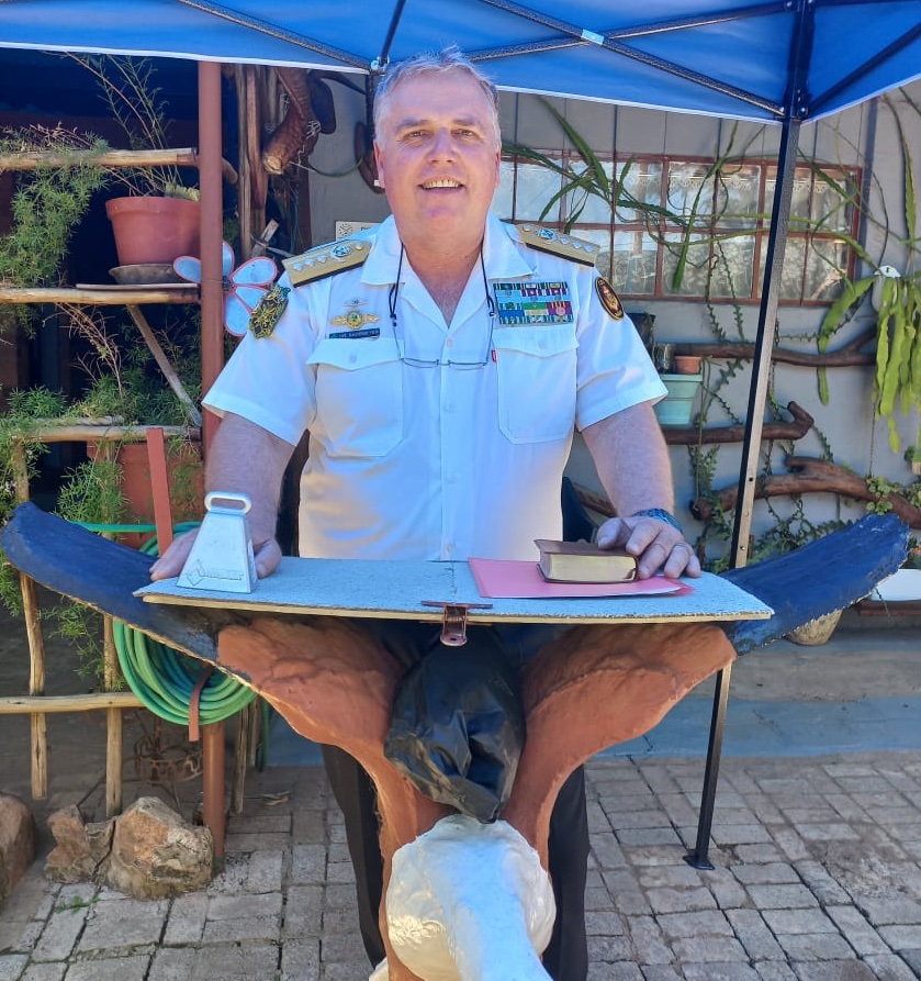 Wedding ceremony by Dr. Gerrit Rademeyer in Rawsonville